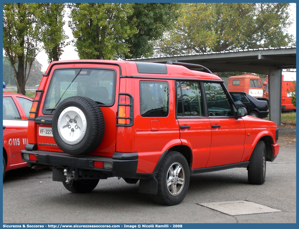 VF 22729
Corpo Nazionale Vigili del Fuoco
Land Rover Discovery II serie restyling
Parole chiave: Corpo;Nazionale;Vigili del Fuoco;Vigili;Fuoco;Land Rover;Discovery