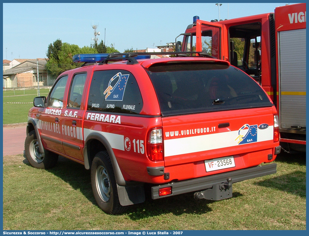 VF 23568
Corpo Nazionale Vigili del Fuoco
Nucleo Speleo Alpino Fluviale
Ford Ranger I serie restyling
Parole chiave: VVF;V.V.F.;Corpo;Nazionale;Vigili;del;Fuoco;Ford;Ranger;SAF;S.A.F.;Speleo;Alpino;Fluviale