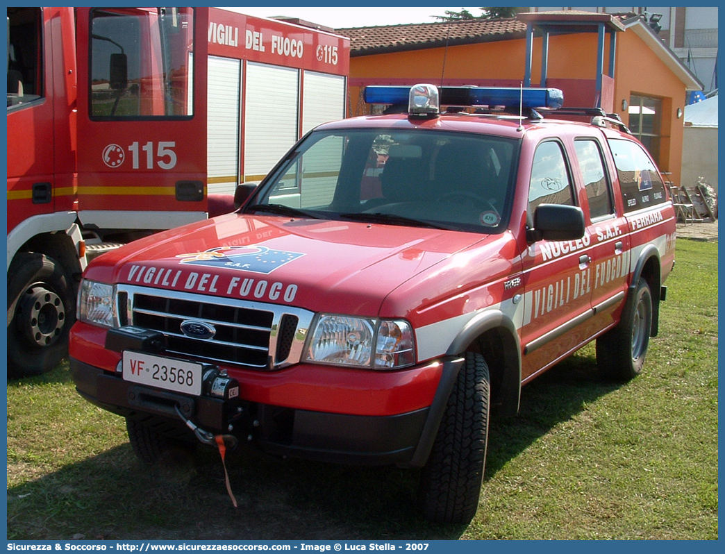 VF 23568
Corpo Nazionale Vigili del Fuoco
Nucleo Speleo Alpino Fluviale
Ford Ranger I serie restyling
Parole chiave: VVF;V.V.F.;Corpo;Nazionale;Vigili;del;Fuoco;Ford;Ranger;SAF;S.A.F.;Speleo;Alpino;Fluviale