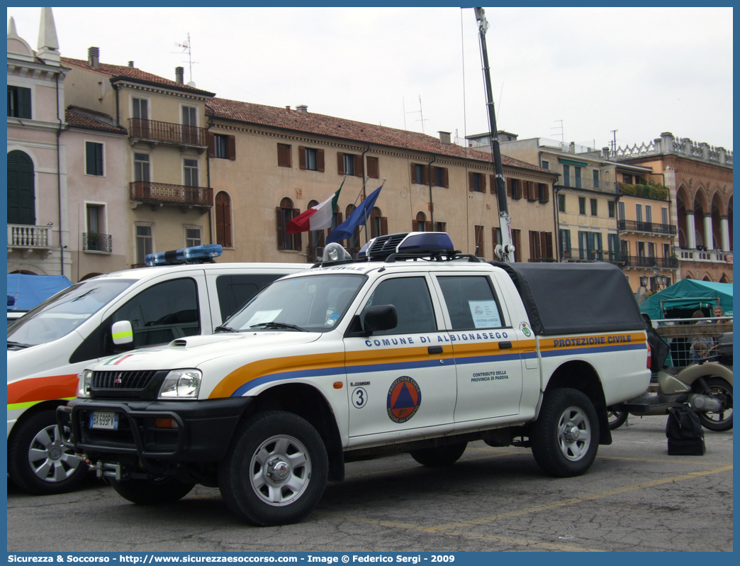 3
Protezione Civile
Comune di Albignasego
Mitsubishi L200 III serie
Parole chiave: PC;P.C.;Protezione;Civile;Albignasego;Mitsubishi;L200