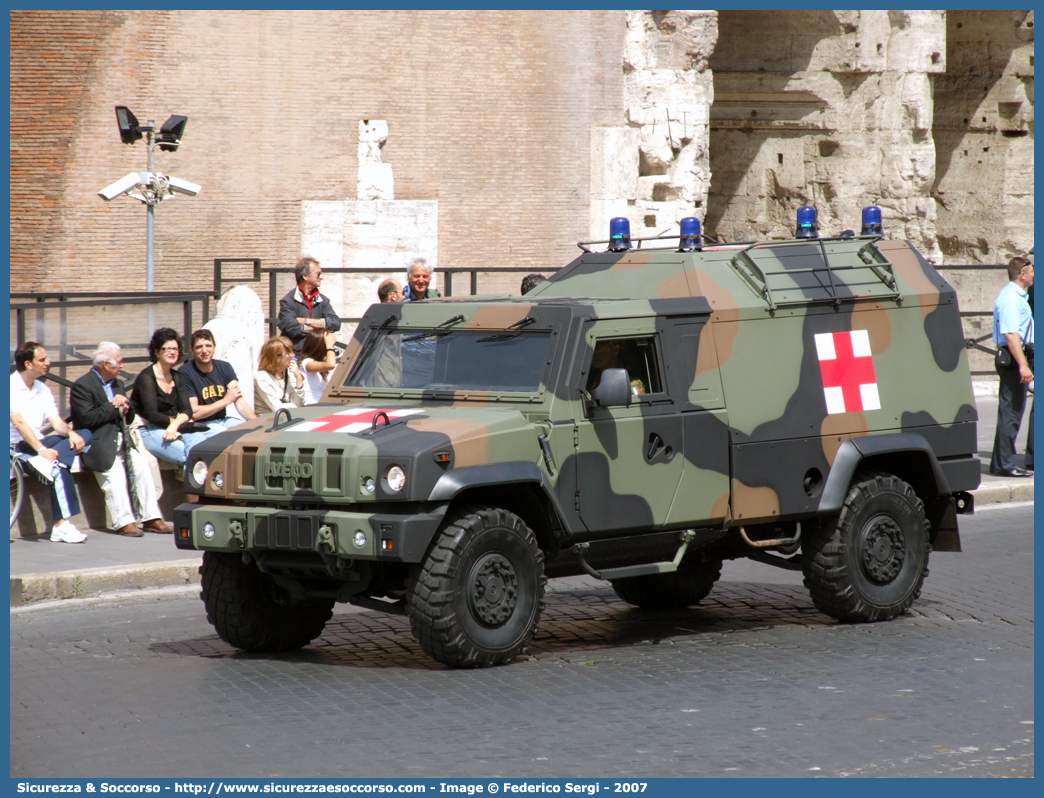 -
Esercito Italiano
Sanità Militare
Iveco VTLM Lince
Parole chiave: EI;E.I.;Esercito;Italiano;Sanità Militare;Iveco;VTLM;Lince