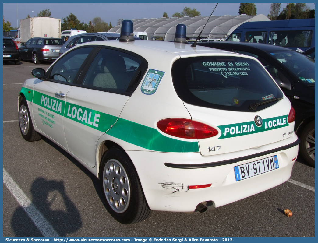 -
Polizia Locale
Comune di Breno
Alfa Romeo 147 I serie
Allestitore OVT S.r.l.
Parole chiave: Polizia;Locale;Municipale;Breno;Alfa Romeo;147;I serie;OVT;O.V.T.