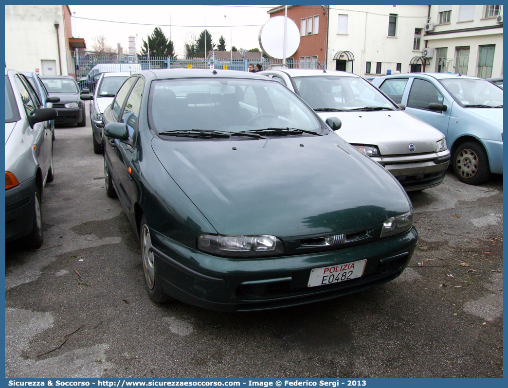 Polizia E0482
Polizia di Stato
Fiat Brava
Parole chiave: Polizia di Stato;Polizia;PS;Fiat;Brava;E0482