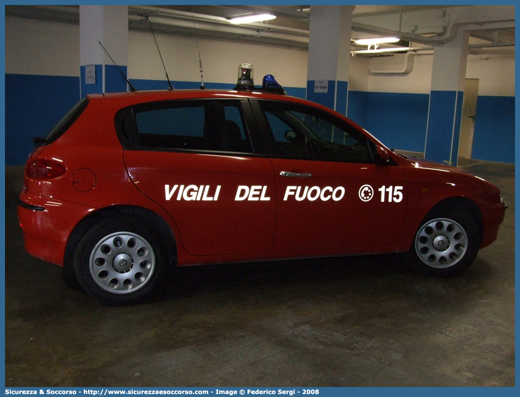 VF 22955
Corpo Nazionale Vigili del Fuoco
Alfa Romeo 147 I serie
Parole chiave: Corpo;Nazionale;Vigili del Fuoco;Vigili;Fuoco;Alfa;Romeo;147