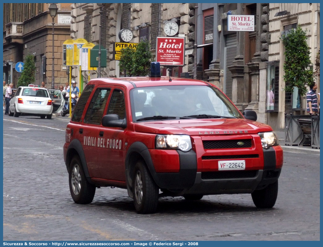 VF 22642
Corpo Nazionale Vigili del Fuoco
Land Rover Freelander I serie restyling
Parole chiave: Corpo;Nazionale;Vigili del Fuoco;Vigili;Fuoco;Land Rover;Freelander