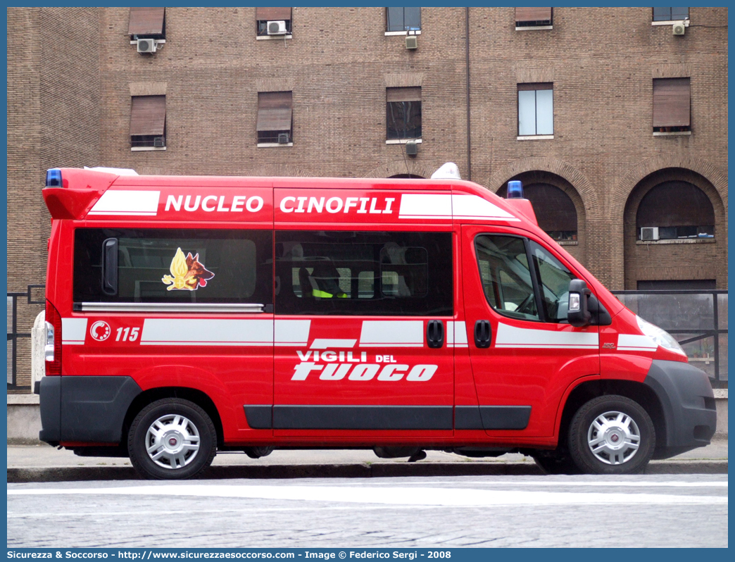 VF 24678
Corpo Nazionale Vigili del Fuoco
Nucleo Cinofili
Fiat Ducato III serie
Parole chiave: Corpo;Nazionale;Vigili del Fuoco;Vigili;Fuoco;Fiat;Ducato;X250;Cinofili