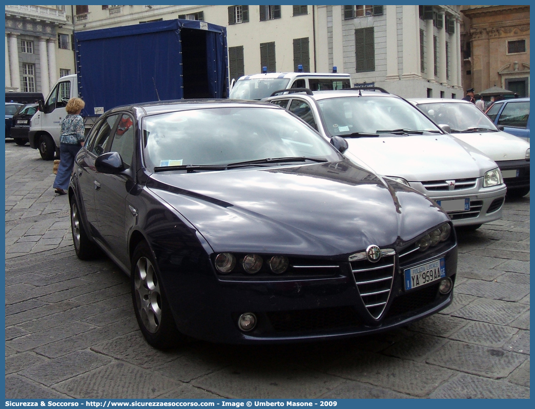 Polizia Locale YA959AA
Polizia Locale
Provincia di Genova
Alfa Romeo 159 Sportwagon
Parole chiave: Polizia;Locale;Provinciale;Genova;Alfa Romeo;159;Sportwagon;YA959AA