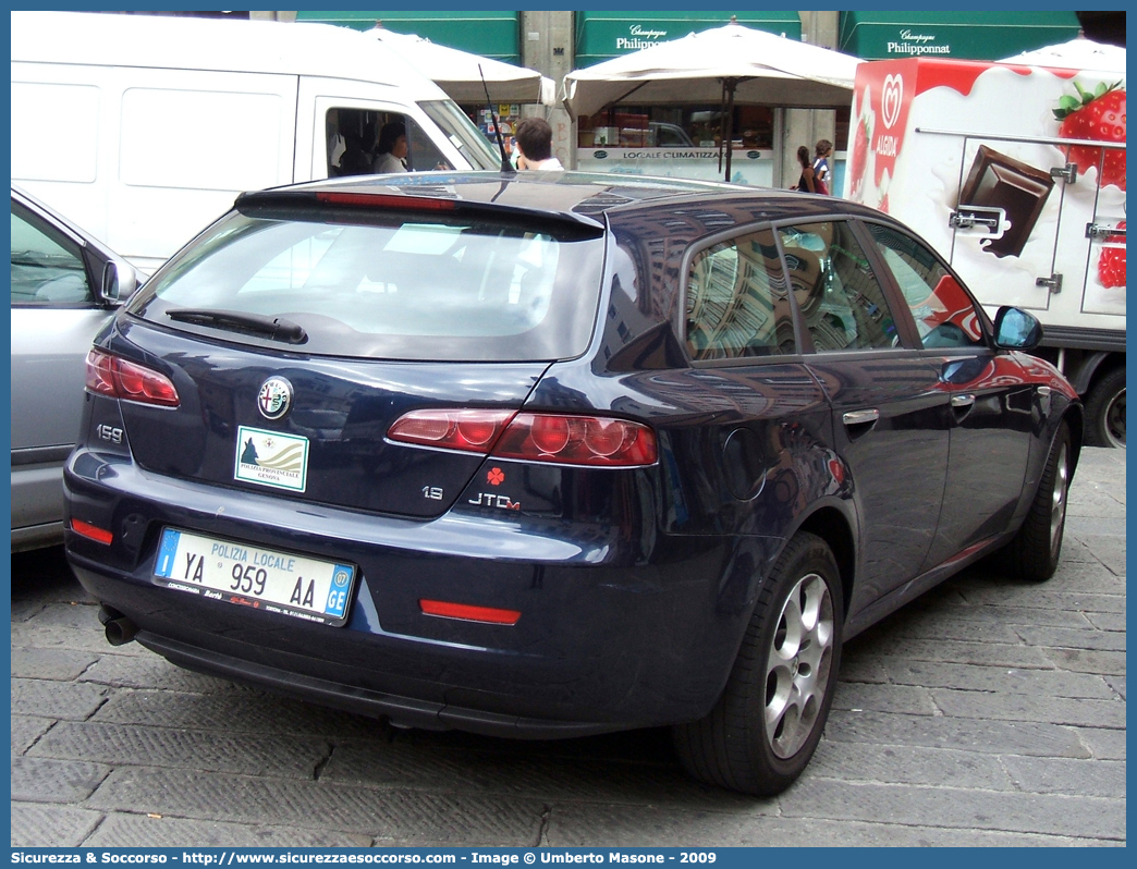 Polizia Locale YA959AA
Polizia Locale
Provincia di Genova
Alfa Romeo 159 Sportwagon
Parole chiave: Polizia;Locale;Provinciale;Genova;Alfa Romeo;159;Sportwagon;YA959AA