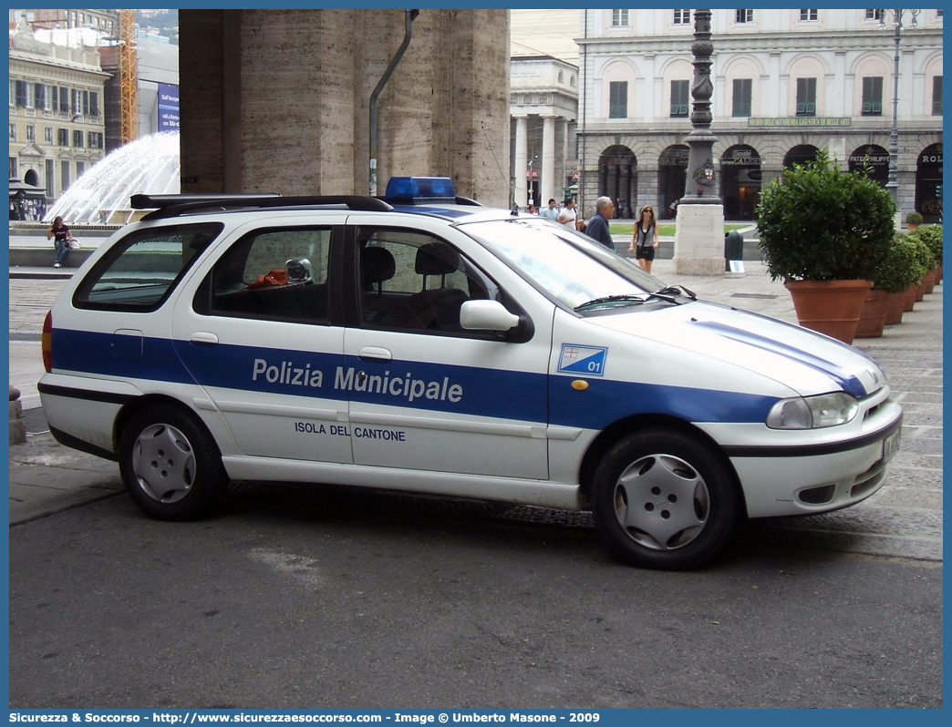 -
Polizia Municipale
Comune di Isola del Cantone
Fiat Palio Weekend I serie
Parole chiave: Polizia;Municipale;Locale;Isola del Cantone;Fiat;Palio;Weekend