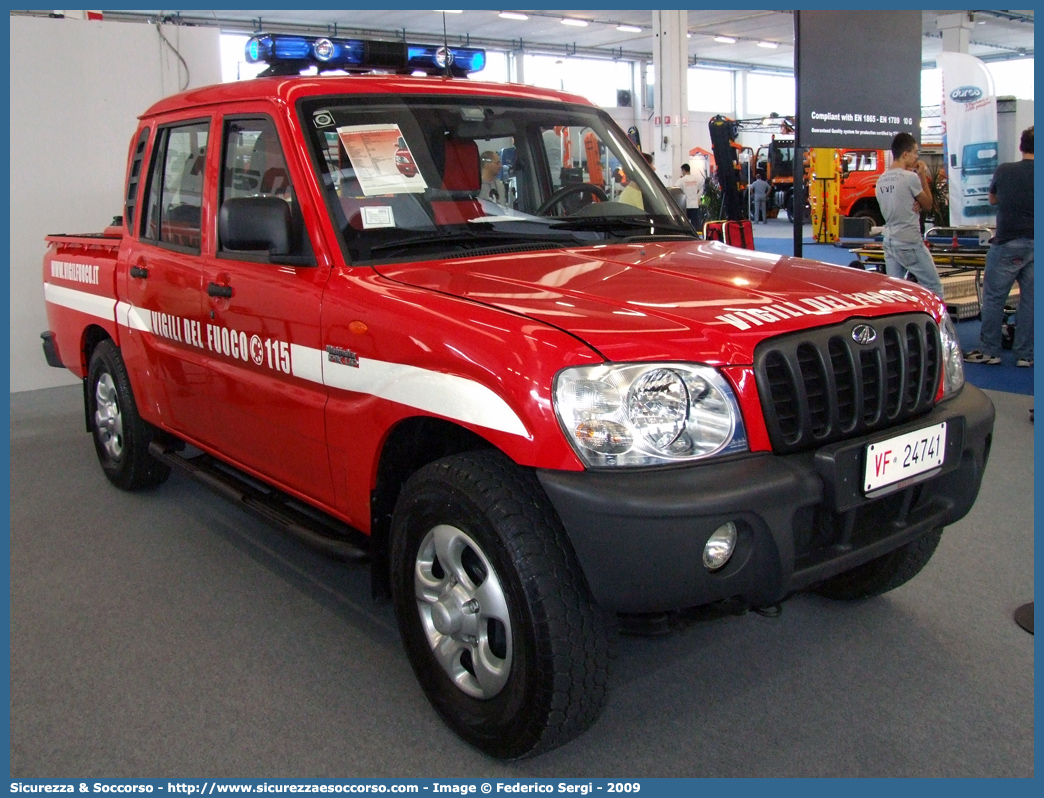 VF 24741
Corpo Nazionale Vigili del Fuoco
Mahindra Pick Up
Parole chiave: Corpo;Nazionale;Vigili del Fuoco;Vigili;Fuoco;Mahindra;Pick Up