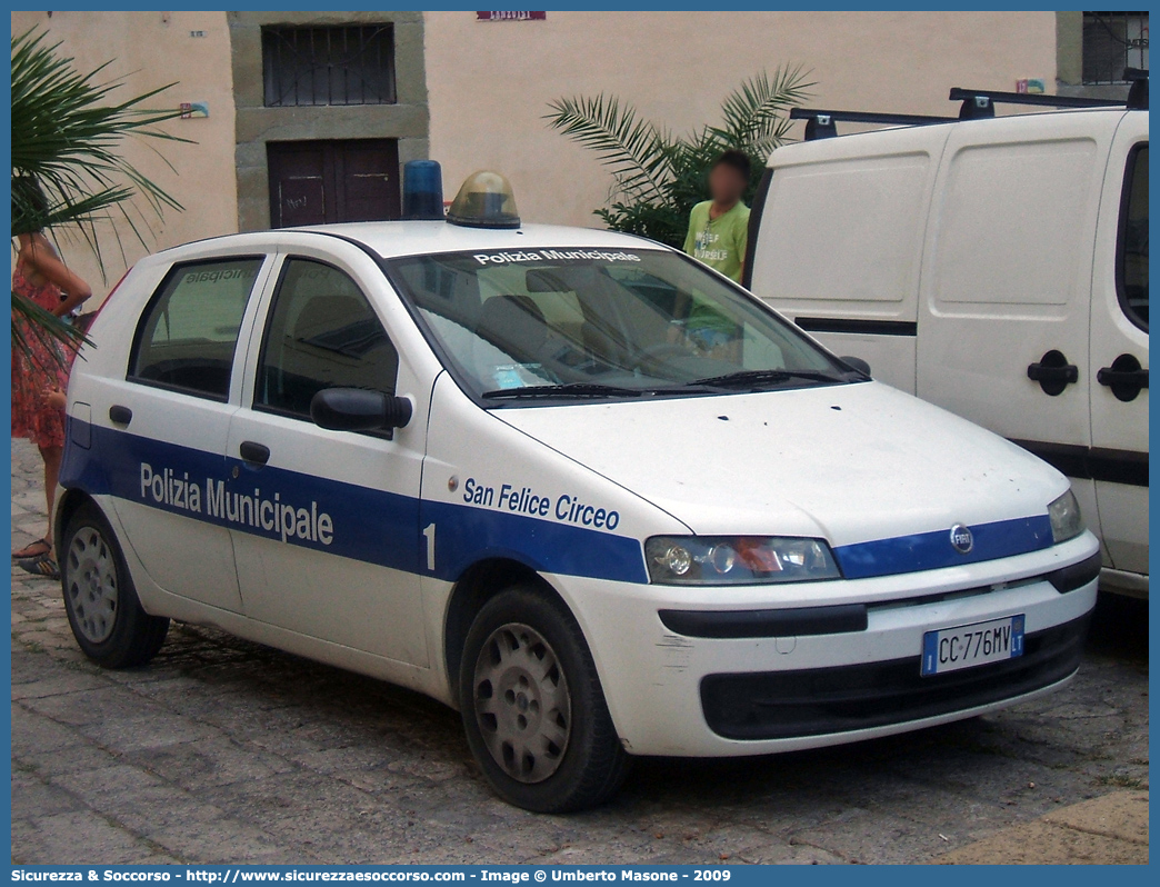 -
Polizia Municipale
Comune di San Felice Circeo
Fiat Punto II serie
Parole chiave: Polizia;Locale;Municipale;San Felice Circeo;Fiat;Punto