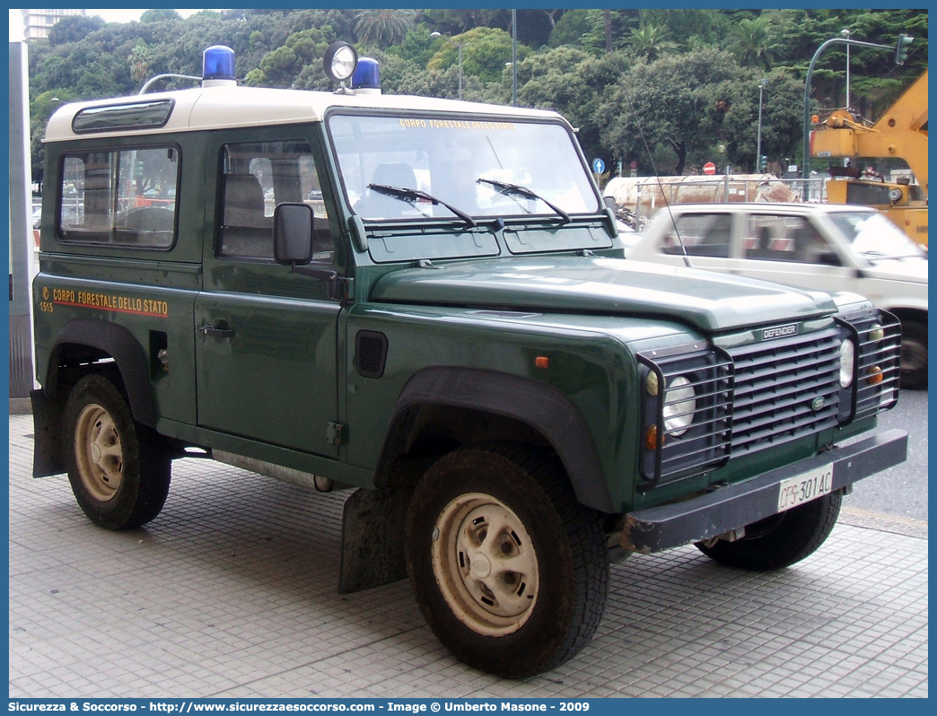 CFS 301AC
Corpo Forestale dello Stato
Land Rover Defender 90
Parole chiave: Corpo;Forestale;Stato;Corpo Forestale dello Stato;CFS;C.F.S.;Land Rover;Defender;90