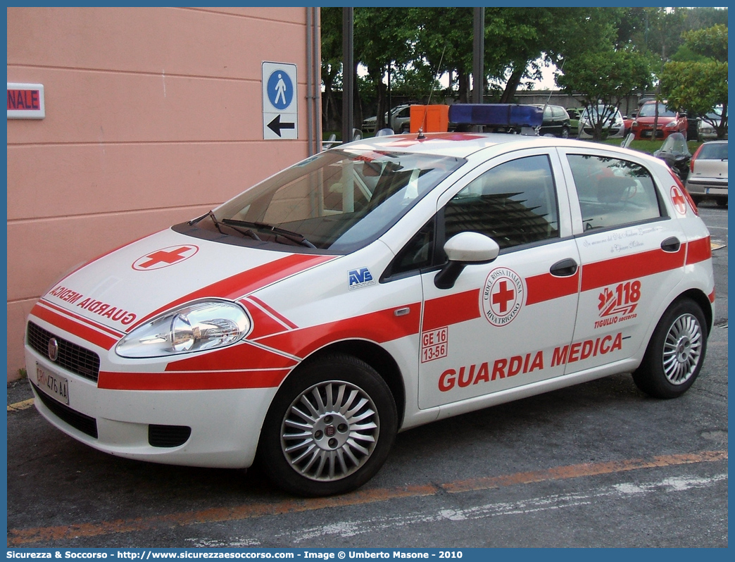 CRI 476AA
Croce Rossa Italiana
Riva Trigoso (GE)
Fiat Grande Punto
Allestitore AVS S.a.s.
Parole chiave: CRI;C.R.I.;Croce Rossa Italiana;Automedica;Auto medica;Automedicalizzata;Auto medicalizzata;Guardia Medica;Fiat;Grande Punto;Riva Trigoso;476AA;AVS