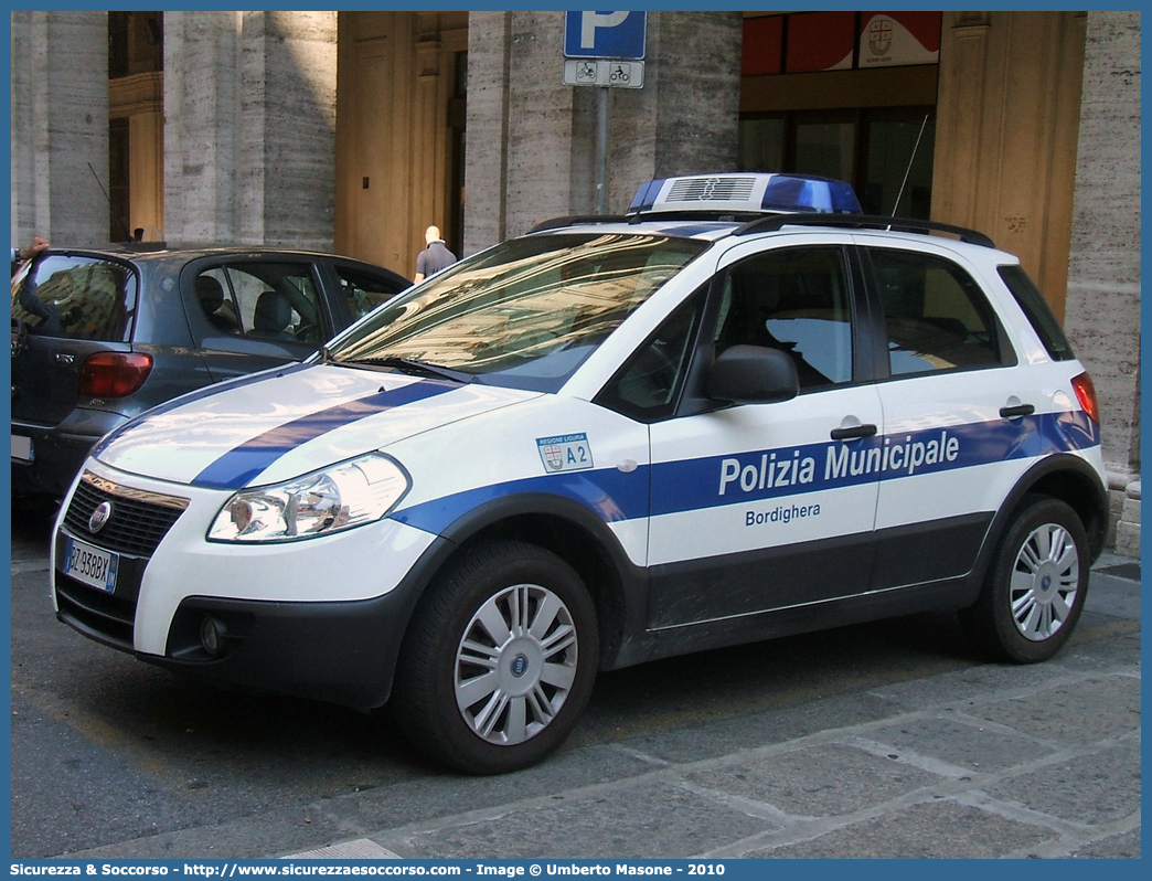 -
Polizia Municipale
Comune di Bordighera
Fiat Sedici I serie
Parole chiave: Polizia;Municipale;Locale;Bordighera;Fiat;Sedici