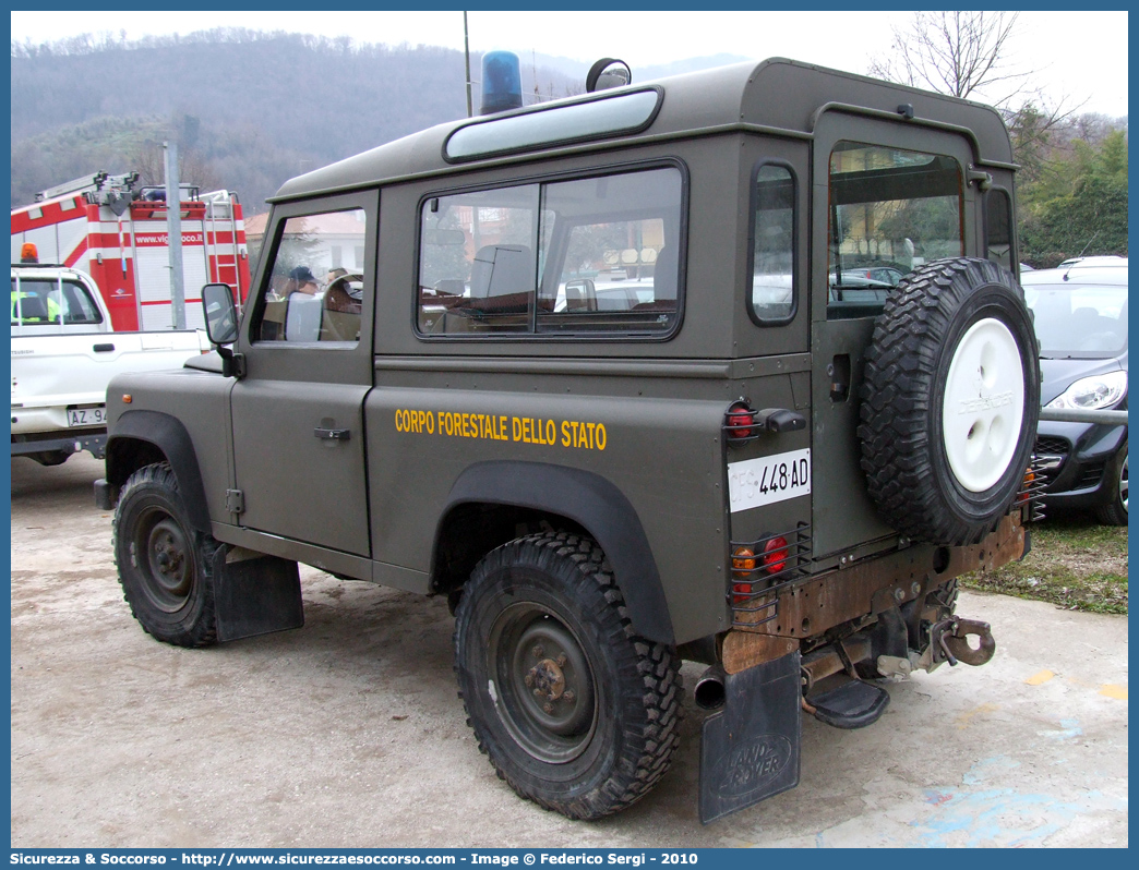 CFS 448AD
Corpo Forestale dello Stato
Land Rover Defender 90
Parole chiave: Corpo;Forestale;Stato;Corpo Forestale dello Stato;CFS;C.F.S.;Land Rover;Defender;90