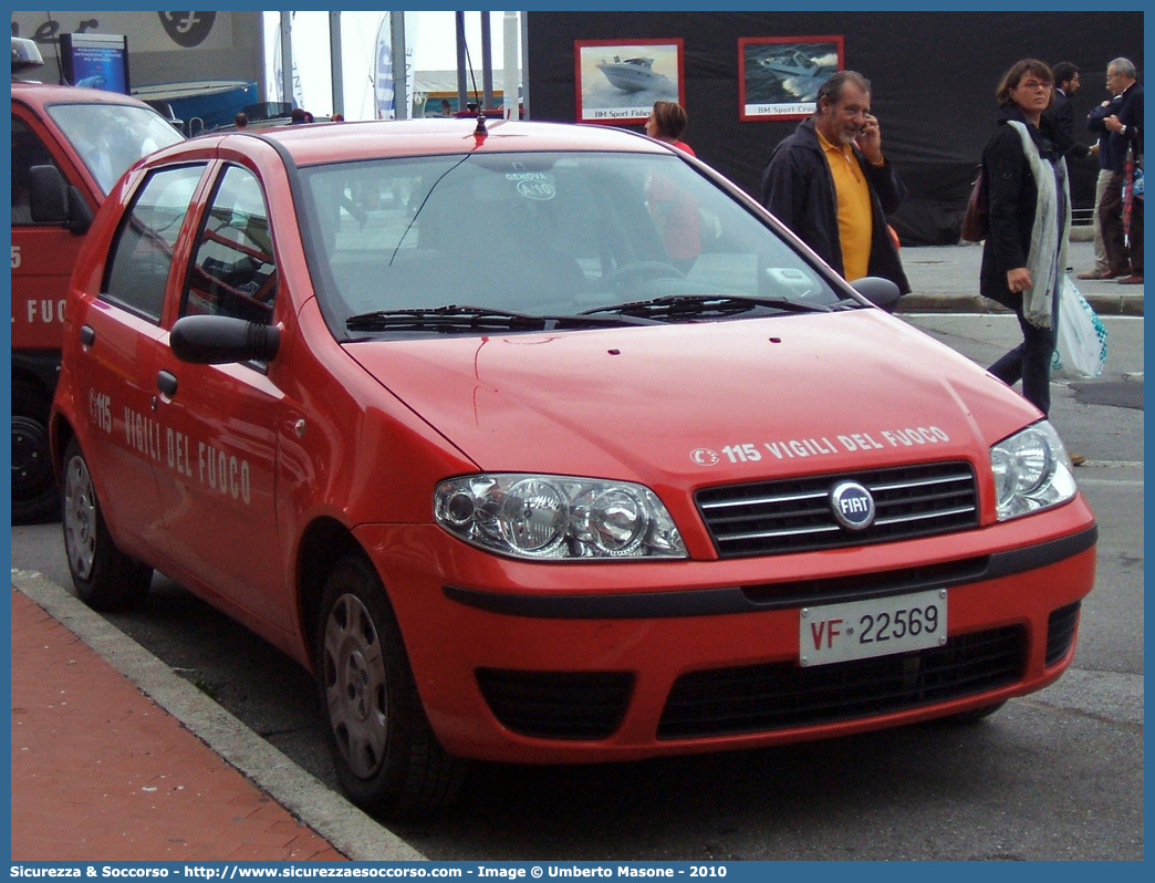 VF 22569
Corpo Nazionale Vigili del Fuoco
Fiat Punto III serie
Parole chiave: VVF;V.V.F.;Corpo;Nazionale;Vigili;del;Fuoco;Fiat;Punto