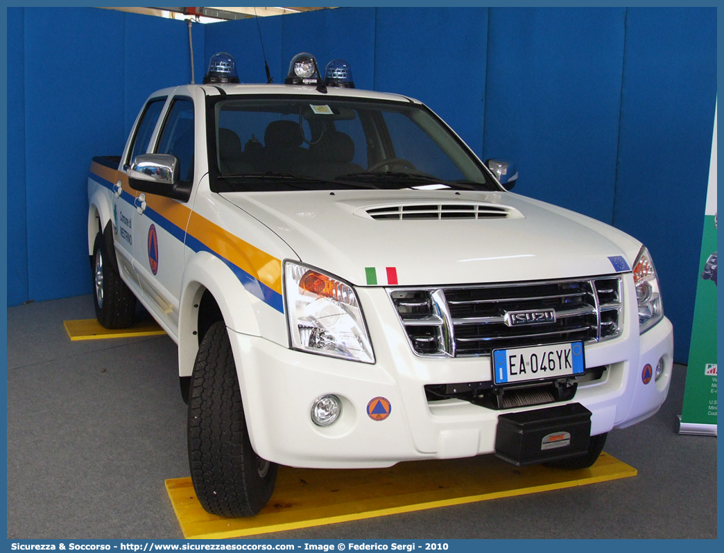 -
Protezione Civile
Comune di Mestrino
Isuzu D-Max I serie I restyling
Parole chiave: PC;P.C.;Protezione Mestrino;Isuzu;D-Max II serie