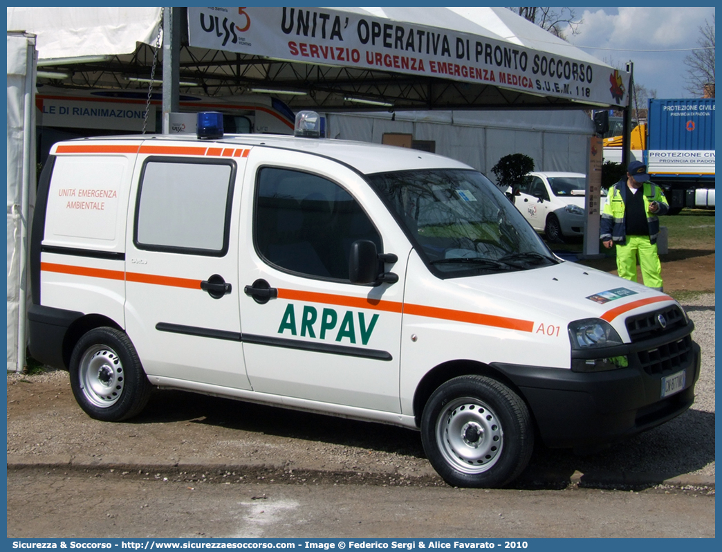 A 01
ARPAV
Unità Emergenza Ambientale
Fiat Doblò I serie
Parole chiave: ARPAV;Emergenza Ambientale;Fiat;Doblò I serie