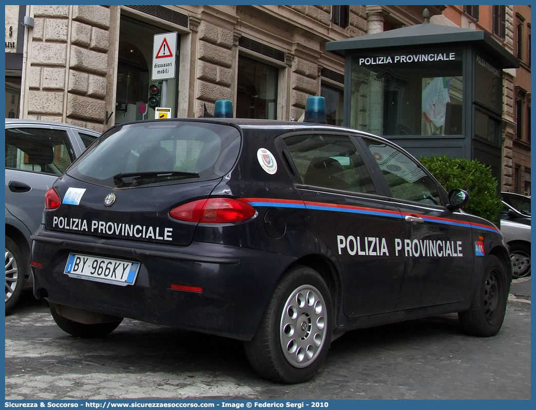 -
Polizia Provinciale
Provincia di Roma
Alfa Romeo 147 I serie
Parole chiave: PL;P.L.;PM;P.M.;Polizia;Locale;Provinciale;Roma;Alfa Romeo;147