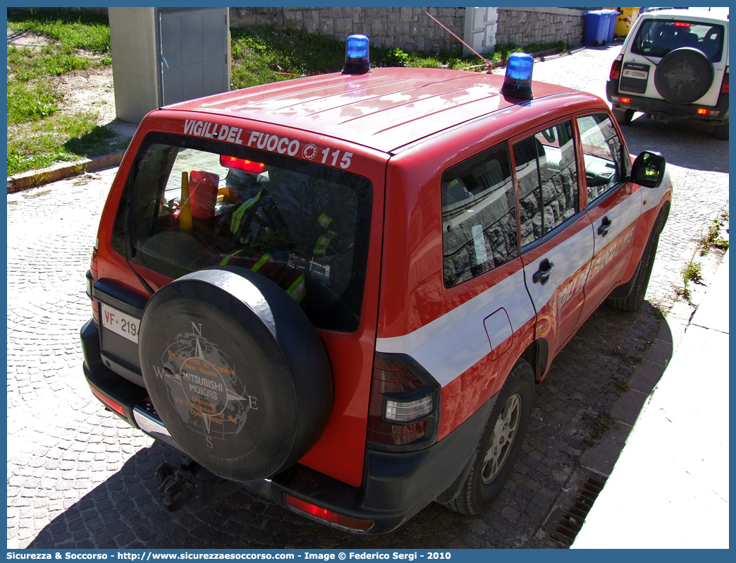 VF 21944
Corpo Nazionale Vigili del Fuoco
Mitsubishi Pajero LWB III serie
Parole chiave: Corpo;Nazionale;Vigili del Fuoco;Vigili;Fuoco;Mitsubishi;Pajero;LWB