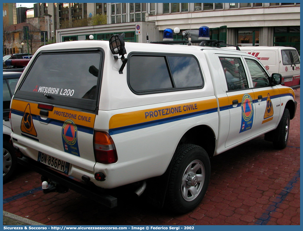 -
Protezione Civile
Comune di Padova
Mitsubishi L200 III serie restyling
Parole chiave: PC;P.C.;Protezione Civile;Padova;Mitsubishi;L200 III serie restyling