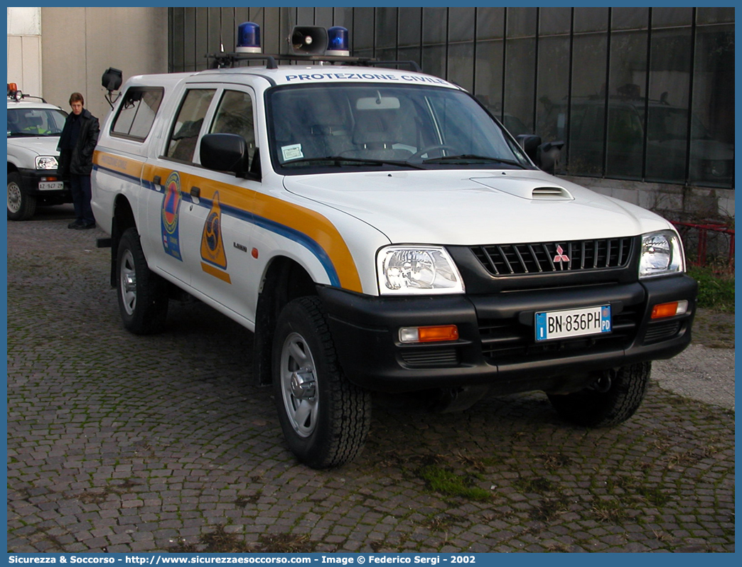 -
Protezione Civile
Comune di Padova
Mitsubishi L200 III serie restyling
Parole chiave: PC;P.C.;Protezione Civile;Padova;Mitsubishi;L200 III serie restyling