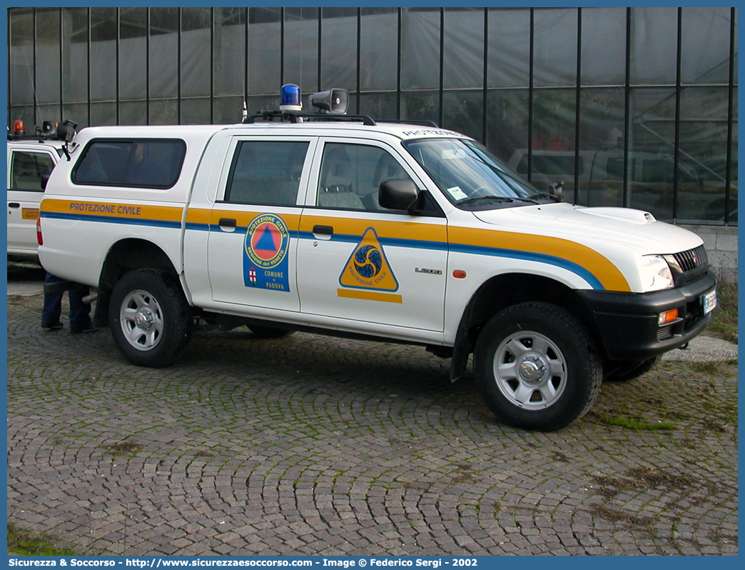 -
Protezione Civile
Comune di Padova
Mitsubishi L200 III serie restyling
Parole chiave: PC;P.C.;Protezione Civile;Padova;Mitsubishi;L200 III serie restyling