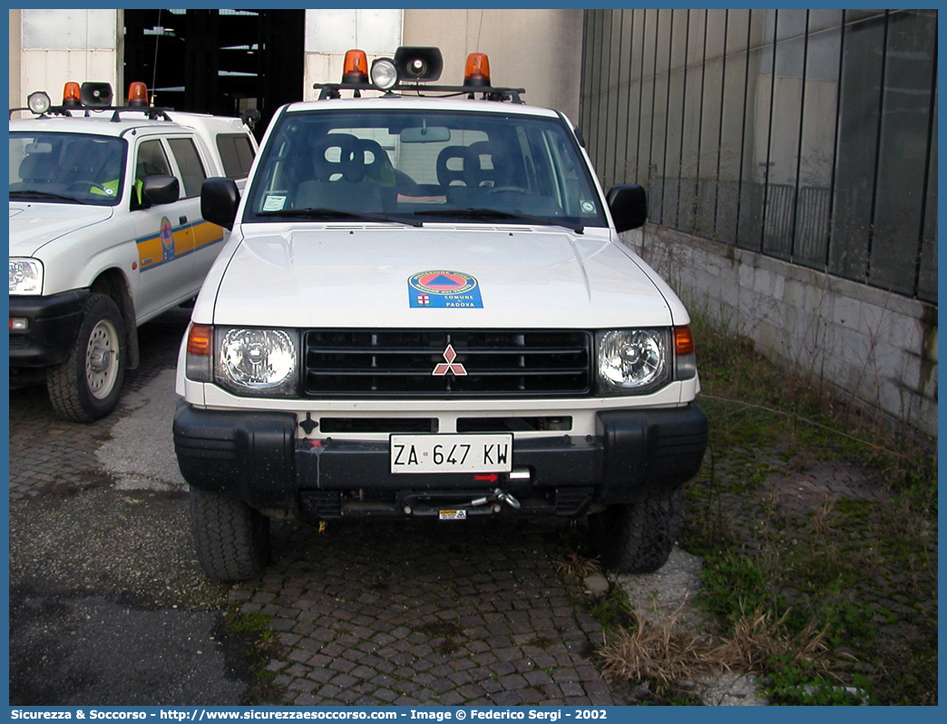 -
Protezione Civile
Comune di Padova
Mitsubishi Pajero V20 SWB
Parole chiave: PC;P.C.;Protezione Civile;Padova;Mitsubishi;Pajero V20 SWB