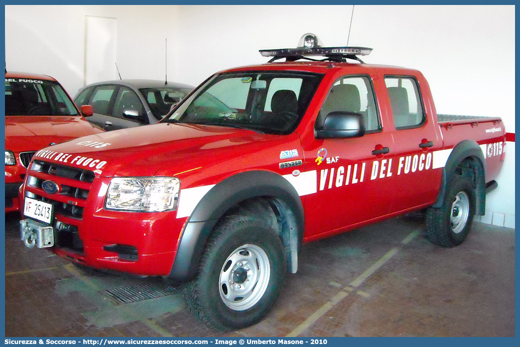 VF 25413
Corpo Nazionale Vigili del Fuoco
Nucleo Speleo Alpino Fluviale
Ford Ranger II serie
Parole chiave: Corpo;Nazionale;Vigili del Fuoco;Vigili;Fuoco;Ford;Ranger;SAF;S.A.F.;Speleo;Alpino;Fluviale