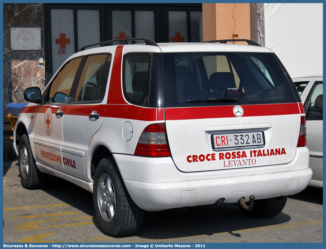 CRI 332AB
Croce Rossa Italiana
Levanto
Mercedes Benz ML
Parole chiave: CRI;C.R.I.;Croce Rossa Italiana;Mercedes Benz;ML;Levanto;332AB