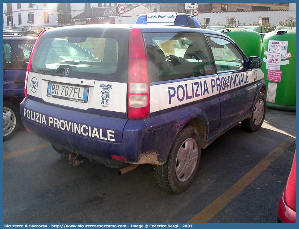 -
Polizia Provinciale
Provincia di Rovigo
Honda HRV
Parole chiave: Polizia;Locale;Provinciale;Rovigo;Honda;HRV