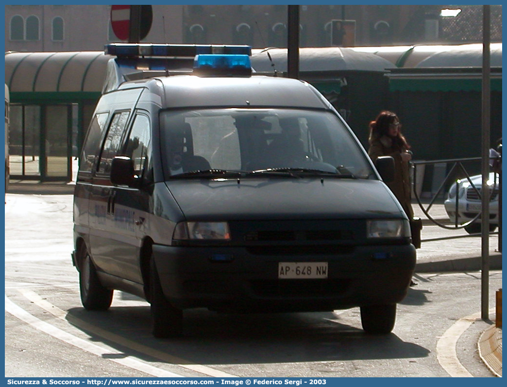 -
Polizia Municipale
Comune di Venezia
Fiat Scudo I serie
Allestitore Orlandi S.r.l.
Parole chiave: PL;P.L.;PM;P.M.;Polizia;Locale;Municipale;Venezia;Fiat;Scudo;Orlandi