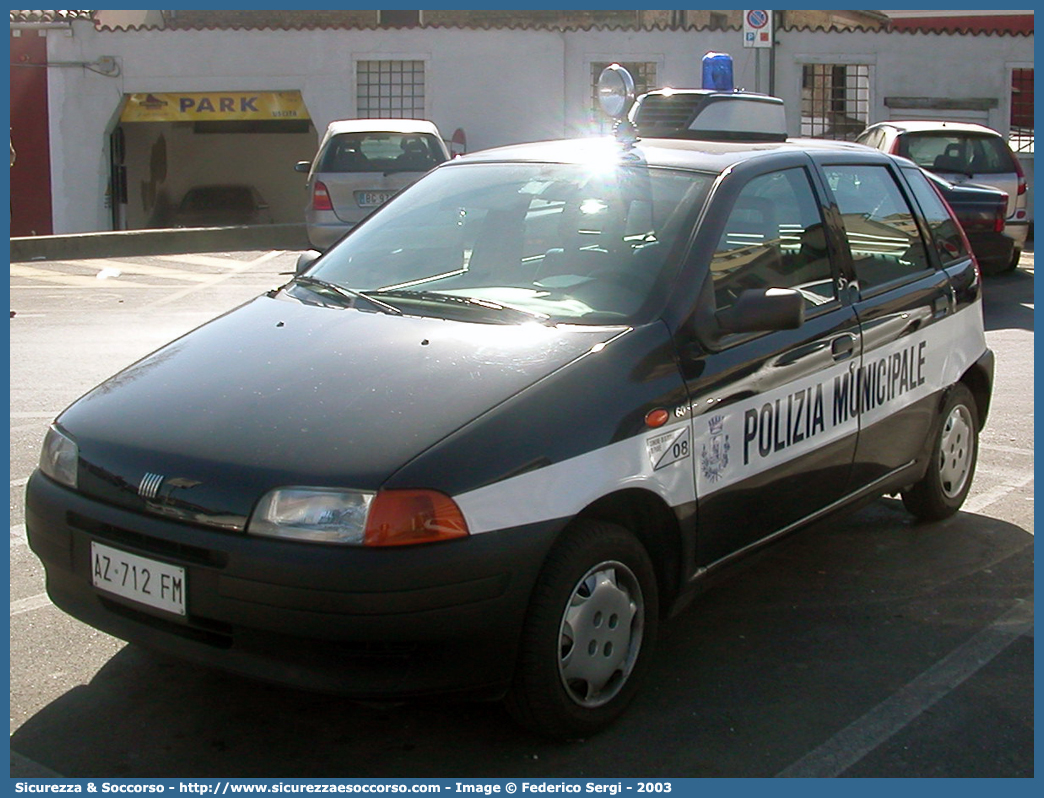 -
Polizia Municipale
Comune di San Donà di Piave
Fiat Punto I serie
Parole chiave: PL;PM;P.L.;P.M.;Polizia;Locale;Municipale;San Donà di Piave;Fiat;Punto;I serie