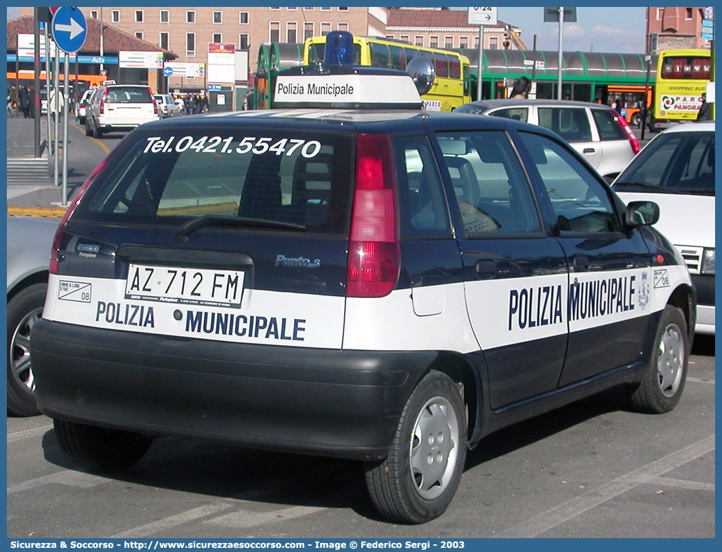 -
Polizia Municipale
Comune di San Donà di Piave
Fiat Punto I serie
Parole chiave: PL;PM;P.L.;P.M.;Polizia;Locale;Municipale;San Donà di Piave;Fiat;Punto;I serie