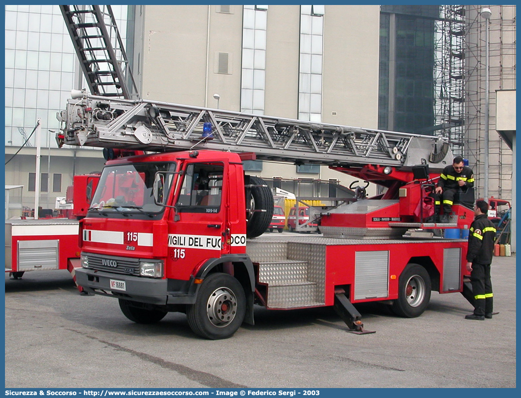 VF 16881
Corpo Nazionale Vigili del Fuoco
Iveco 109-14 Zeta
Allestitore Magirus
Parole chiave: VF;V.F.;VVF;V.V.F.;Corpo;Nazionale;Vigili del Fuoco;Vigili;Fuoco;AutoScala;AS;Iveco;109-14;Zeta;Magirus;16881