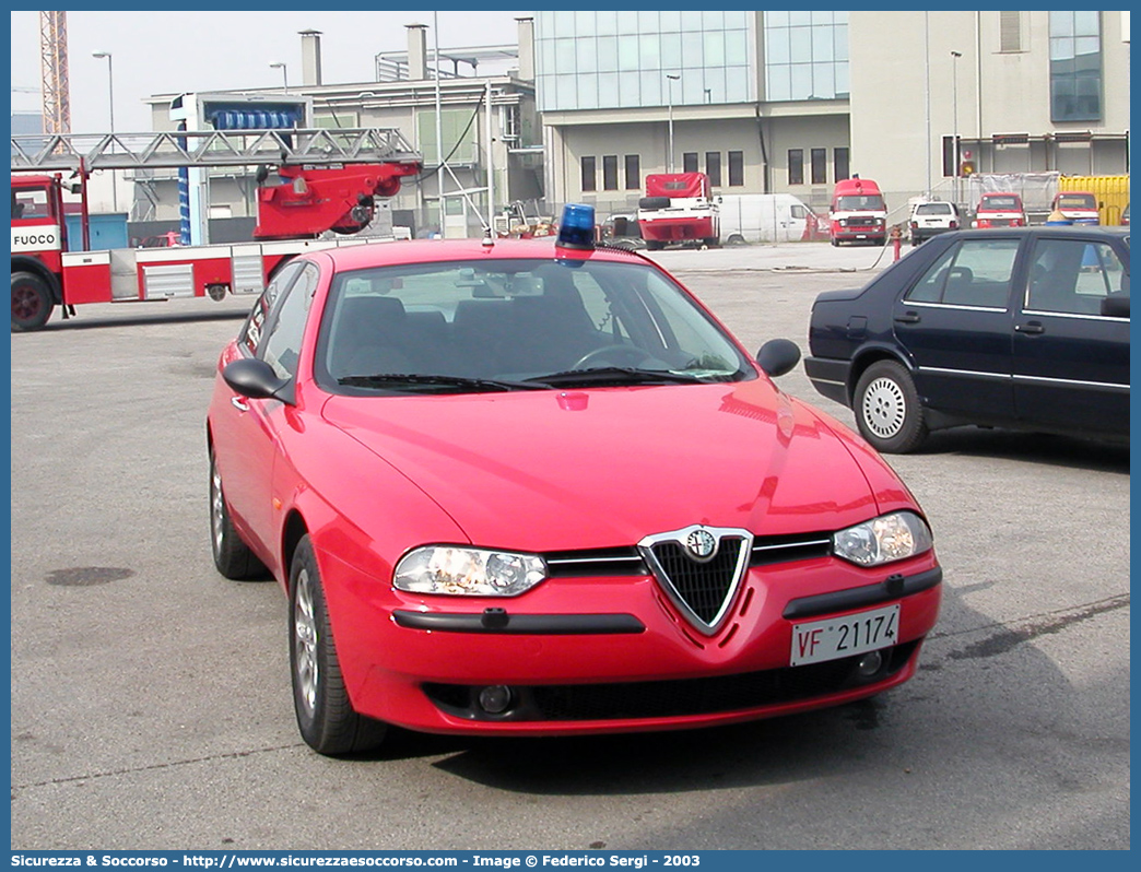 VF 21174
Corpo Nazionale Vigili del Fuoco
Alfa Romeo 156 I serie
Parole chiave: VVF;V.V.F.;Corpo;Nazionale;Vigili;del;Fuoco;Alfa;Romeo;156