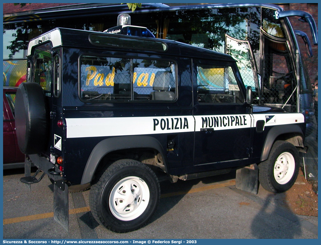 -
Polizia Municipale
Comune di Este
Land Rover Defender 90
Parole chiave: PL;P.L.;Polizia;Locale;Municipale;Este;Land Rover;Defender;90