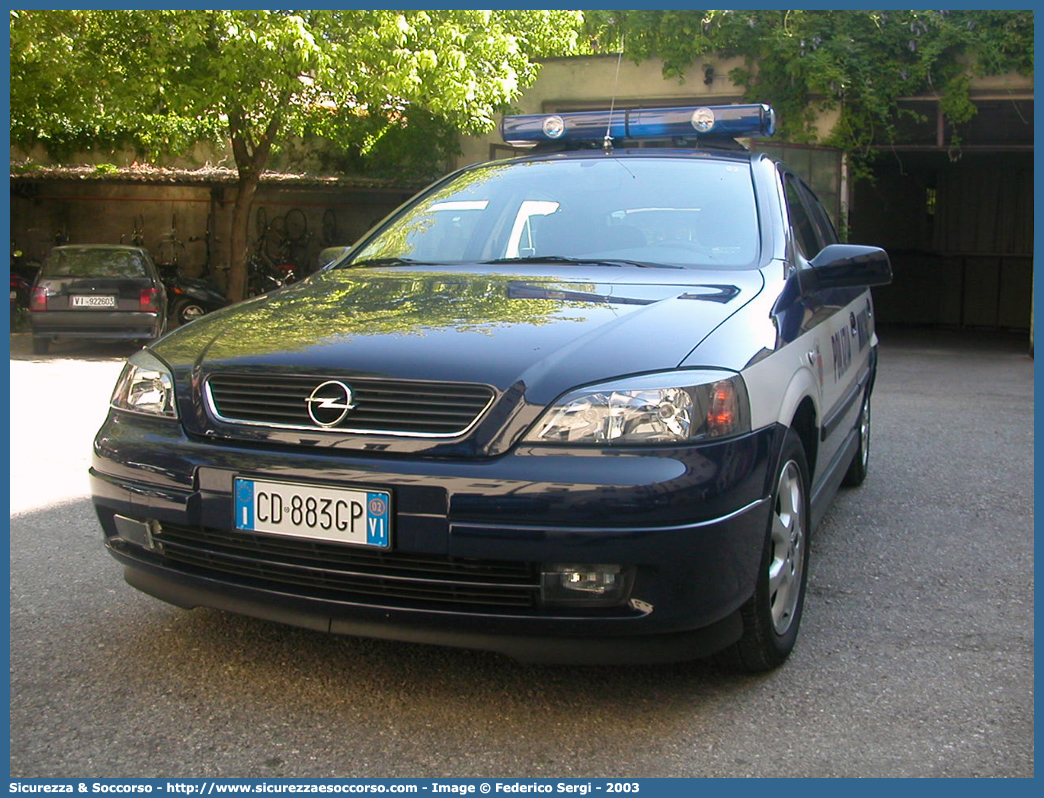 -
Polizia Municipale
Comune di Vicenza
Opel Astra II serie
Parole chiave: Polizia;Locale;Municipale;Vicenza;Opel;Astra