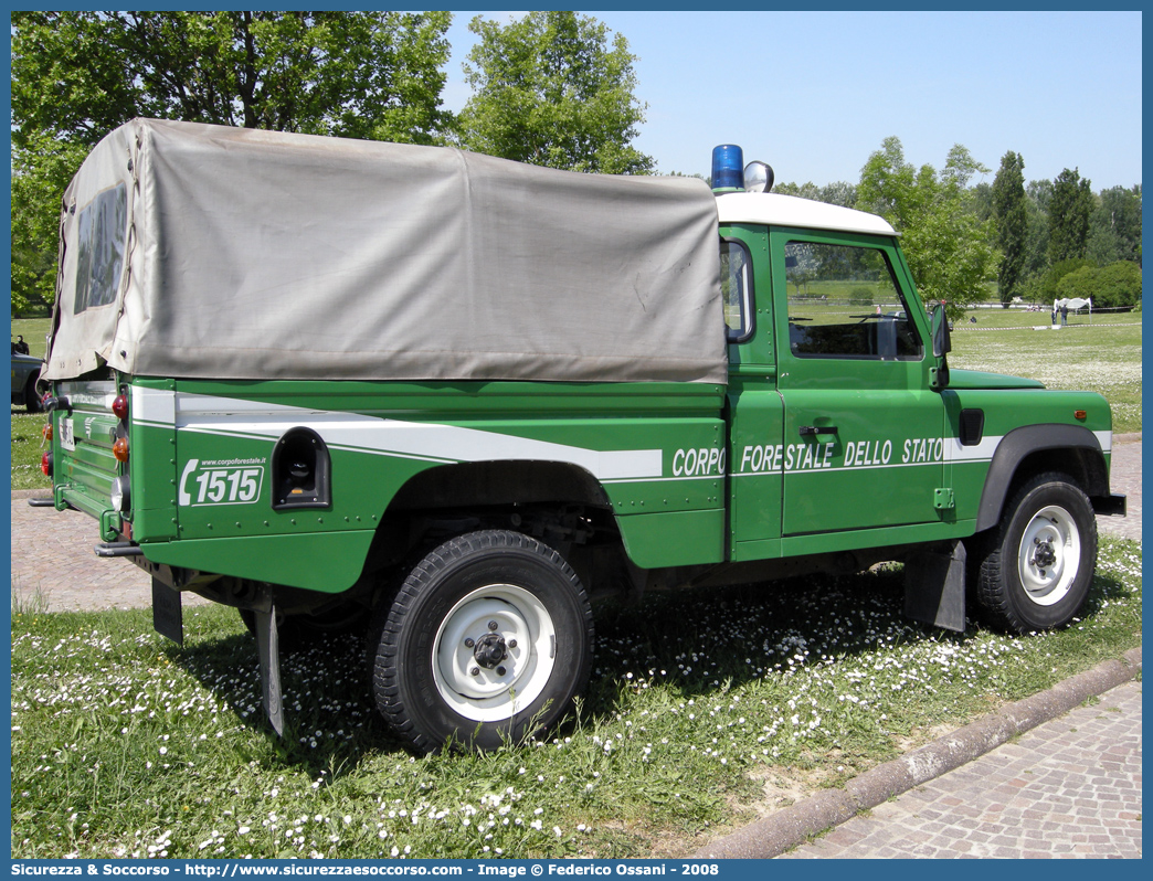 CFS 875AD
Corpo Forestale dello Stato
Land Rover Defender 110
Parole chiave: Corpo;Forestale;Stato;Corpo Forestale dello Stato;CFS;C.F.S.;Land Rover;Defender;110