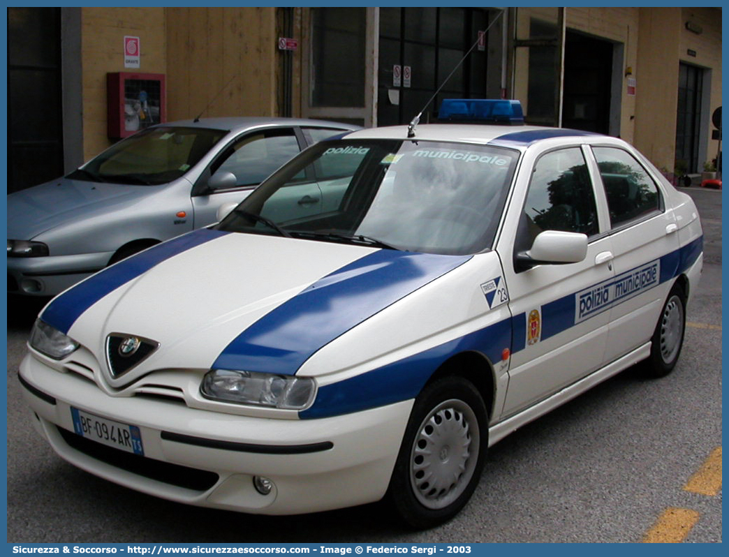 -
Polizia Municipale
Comune di Trieste
Alfa Romeo 146
Allestitore Orlandi S.r.l.
Parole chiave: Polizia;Municipale;Locale;Trieste;Alfa Romeo;146;Orlandi