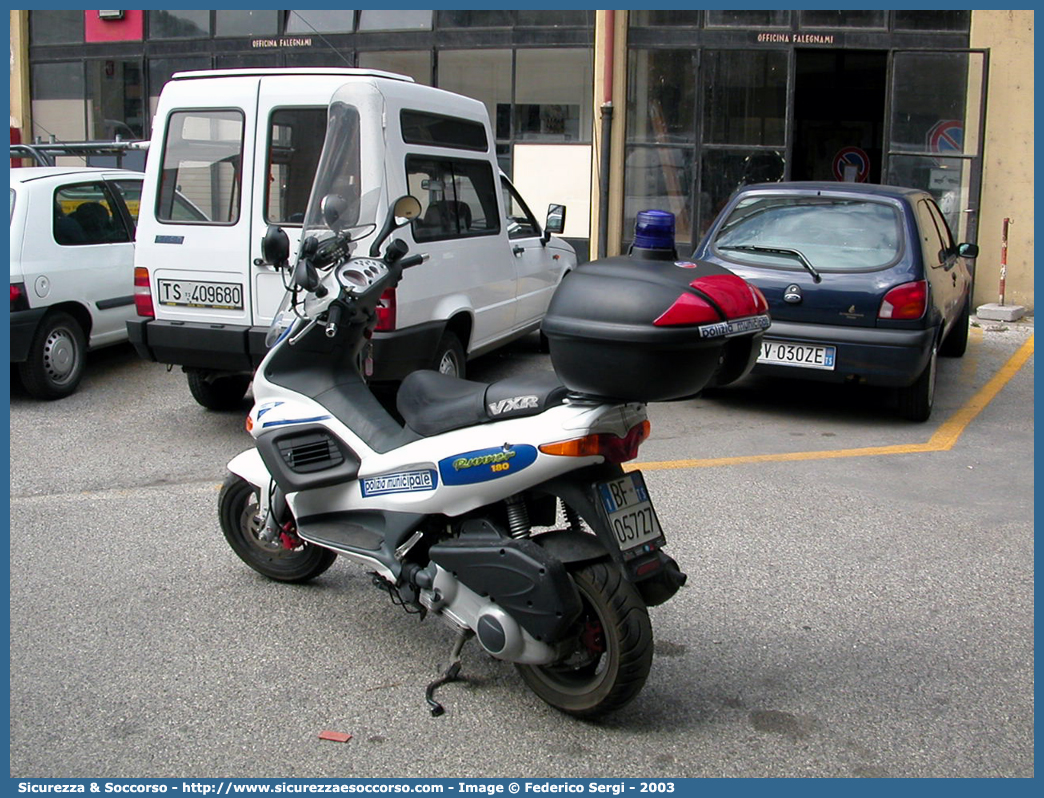 -
Polizia Municipale
Comune di Trieste
Gilera Runner 180 VXR
Parole chiave: Polizia;Municipale;Locale;Trieste;Gilera;Runner 180 VXR