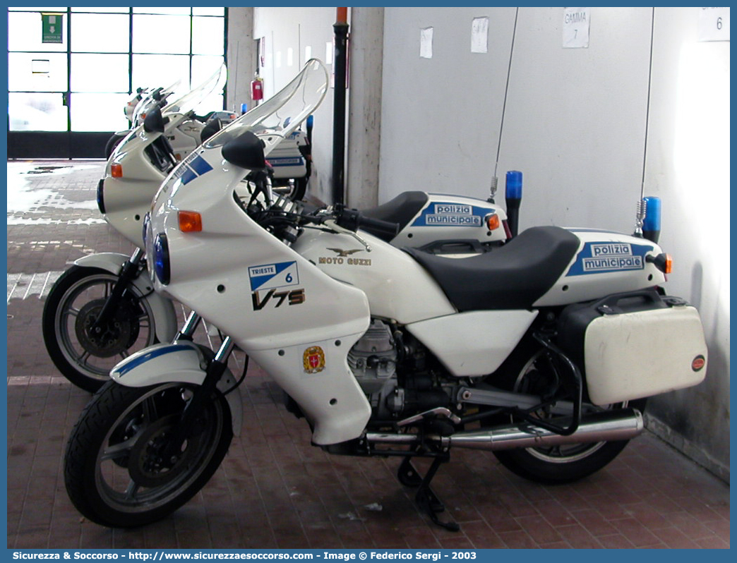 -
Polizia Municipale
Comune di Trieste
Guzzi V75

Parole chiave: Polizia;Municipale;Locale;Trieste;Guzzi;V75