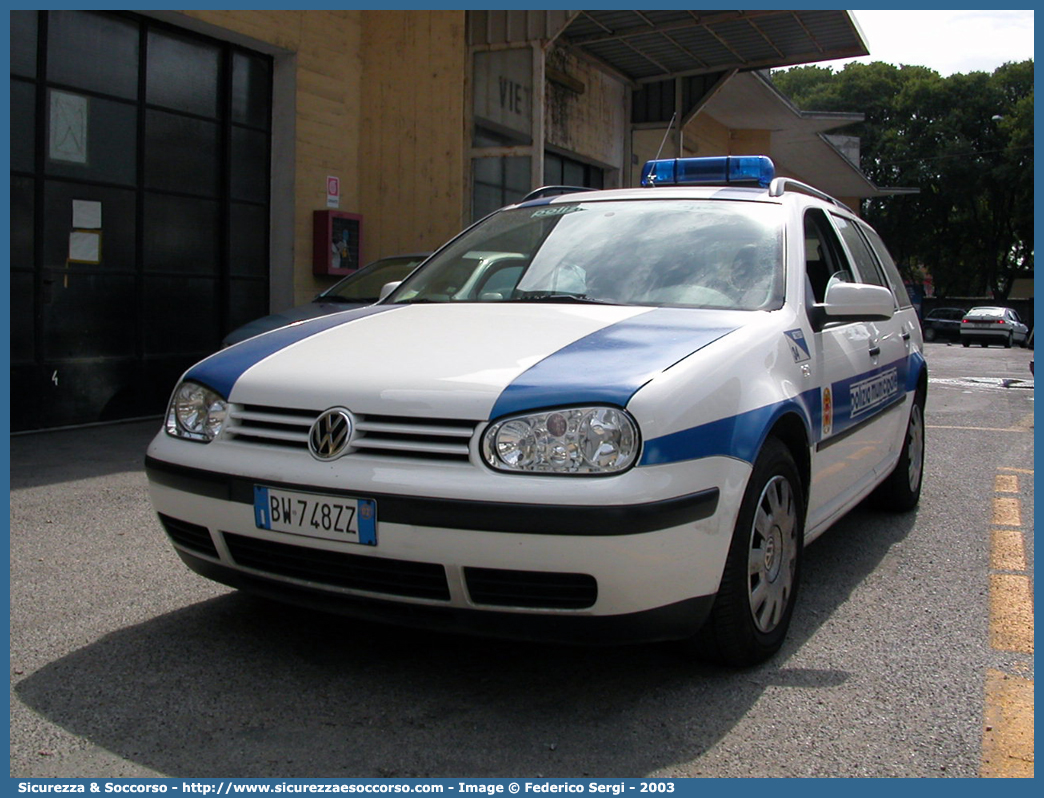 -
Polizia Municipale
Comune di Trieste
Volkswagen Golf Variant IV serie
Parole chiave: Polizia;Municipale;Locale;Trieste;Volkswagen;Golf Variant IV serie