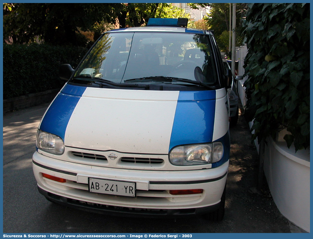 -
Polizia Municipale
Comune di Loano
Nissan Serena
Parole chiave: Polizia;Locale;Municipale;Loano;Nissan;Serena