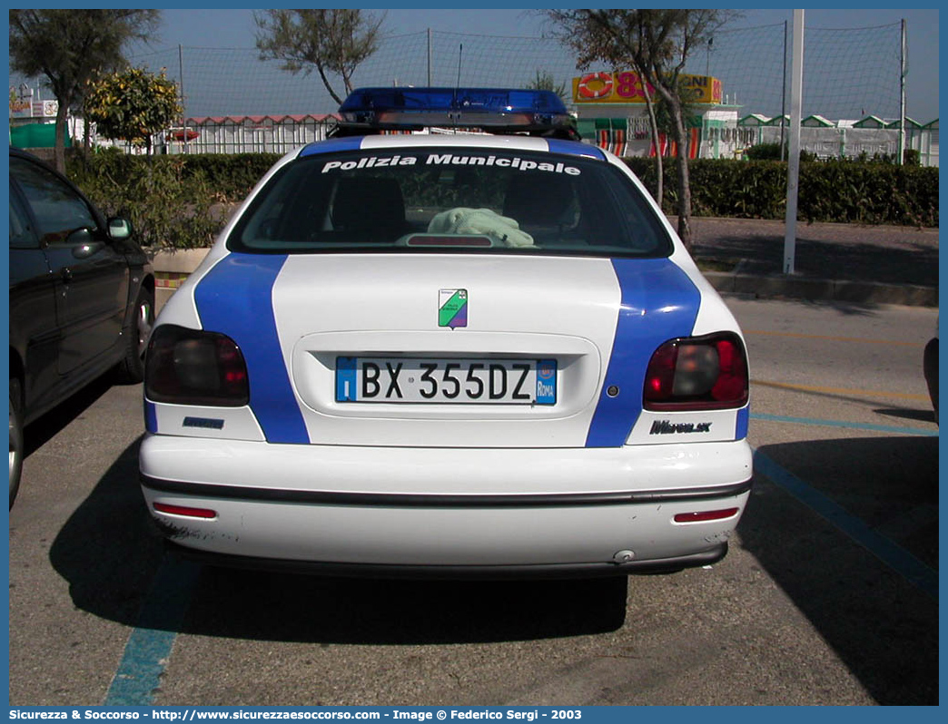 -
Polizia Municipale
Comune di L'Aquila
Fiat Marea
Parole chiave: Polizia;Municipale;Locale;L'Aquila;Aquila;Fiat;Marea