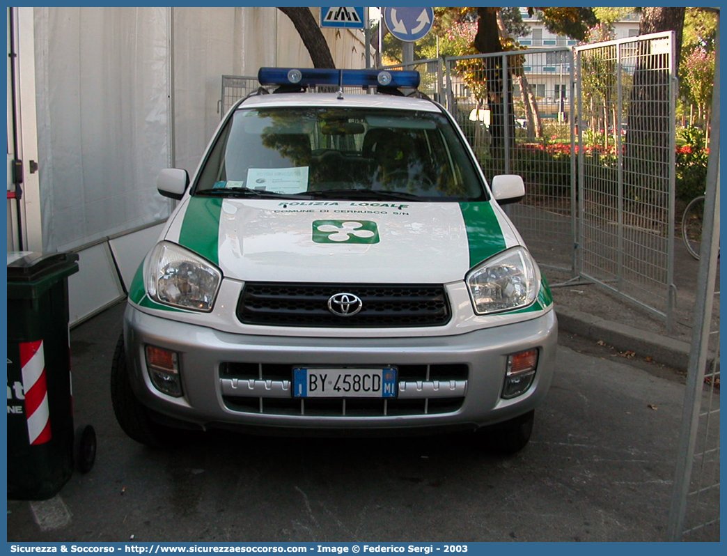 -
Polizia Locale
Comune di Cernusco sul Naviglio
Toyota Rav4 I serie
Allestitore Bertazzoni S.r.l.
Parole chiave: PM;PL;P.M.;P.L.;Polizia;Locale;Municipale;Cernusco sul Naviglio;Toyota;Rav4;Rav 4;Bertazzoni