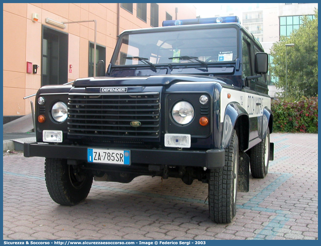 -
Polizia Municipale
Comune di Padova
Land Rover Defender 90
Parole chiave: Polizia;Locale;Municipale;Padova;Land Rover;Defender;90