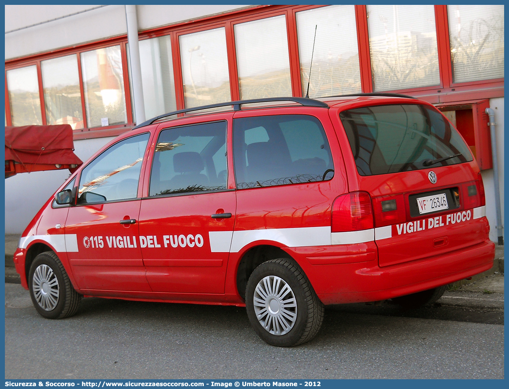 VF 26346
Corpo Nazionale Vigili del Fuoco
Volkswagen Sharan II serie
Parole chiave: Corpo;Nazionale;Vigili del Fuoco;Vigili;Fuoco;Volkswagen;Sharan