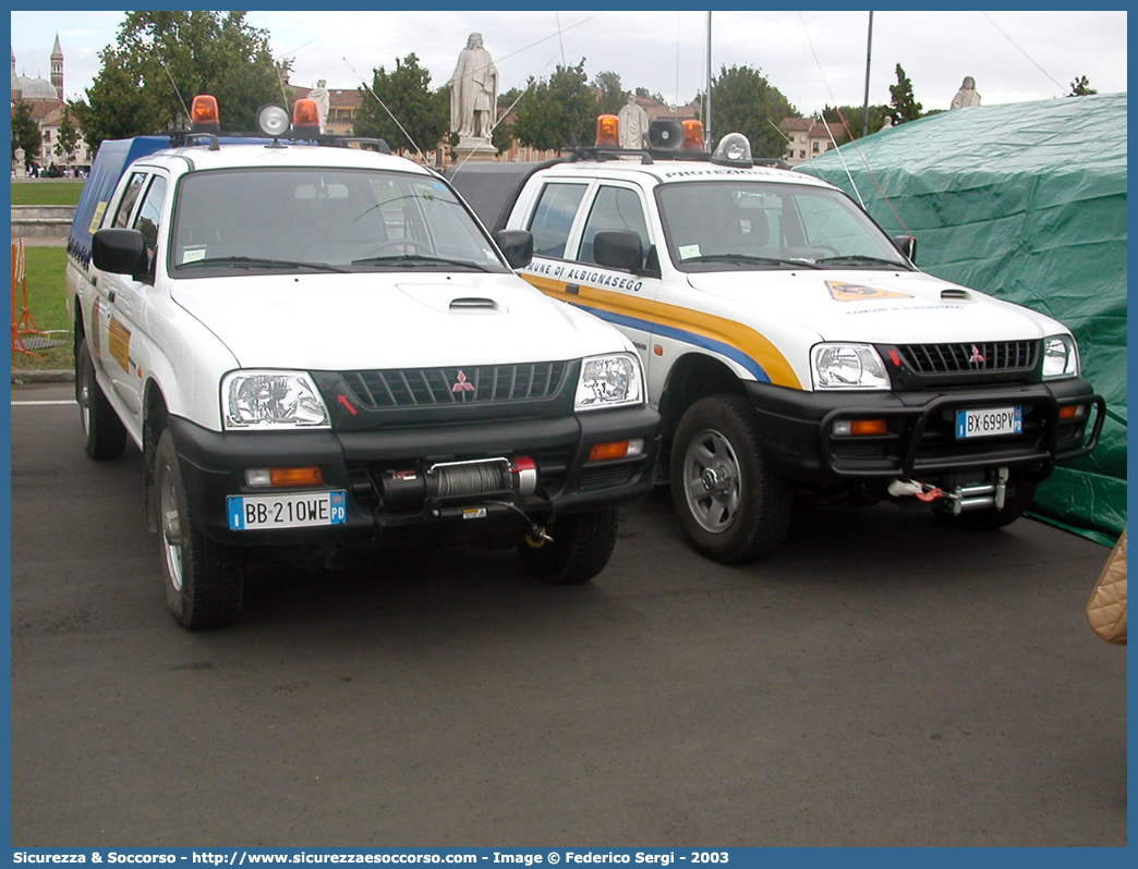 -
Protezione Civile
Comune di Casalserugo
Mitsubishi L200 III serie
Parole chiave: PC;P.C.;Protezione;Civile;Casalserugo;Mitsubishi;L200