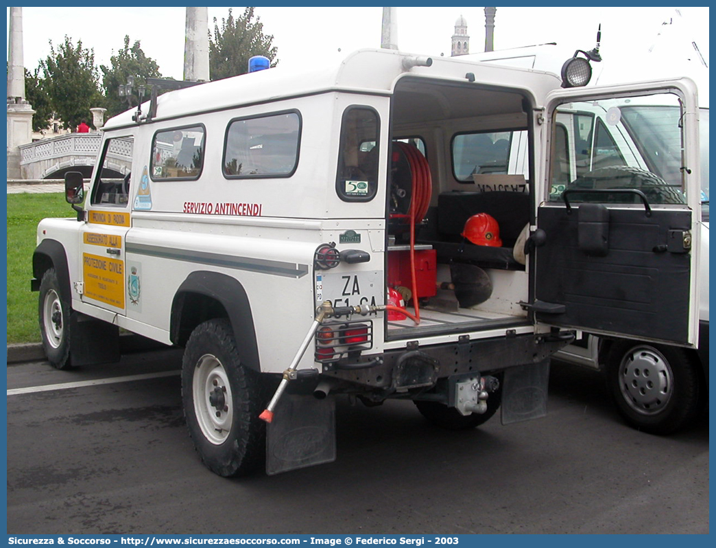 -
Protezione Civile
Comune di Teolo
Land Rover Defender 110
Parole chiave: PC;P.C.;Protezione Civile;Teolo;Land Rover;Defender 110